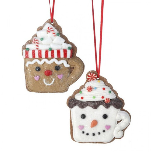 RI * 4" Snowan/Gingerbread Cup RI * 4" Snowan/Gingerbread Cup