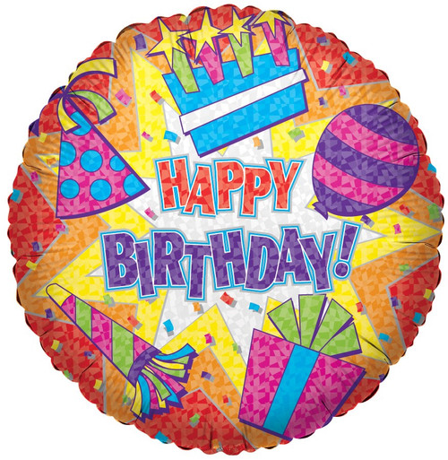CVG 17645-09-9" Mylar Birthday