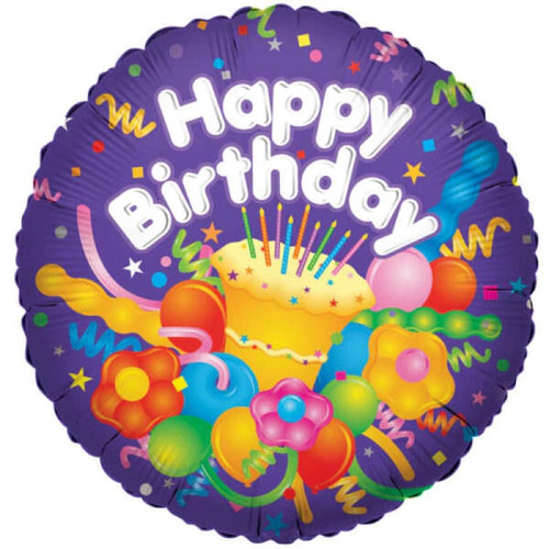 CVG 17763-09-9" Mylar Happy Birthday
