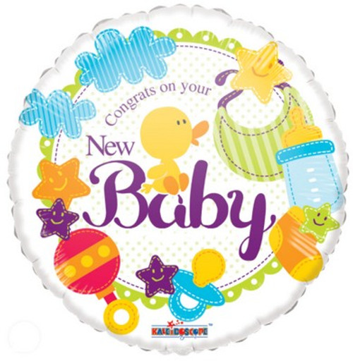 CVG 19367-18" Mylar New Baby