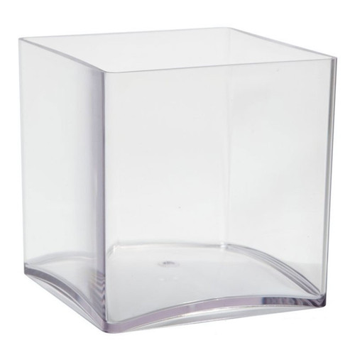 VP * 4" Cube Container Clear