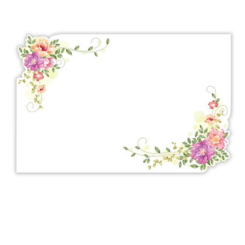 NS Flowers on Corners-D88-SP0730