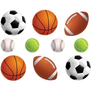 TCR-4086 Sports Ball Accents