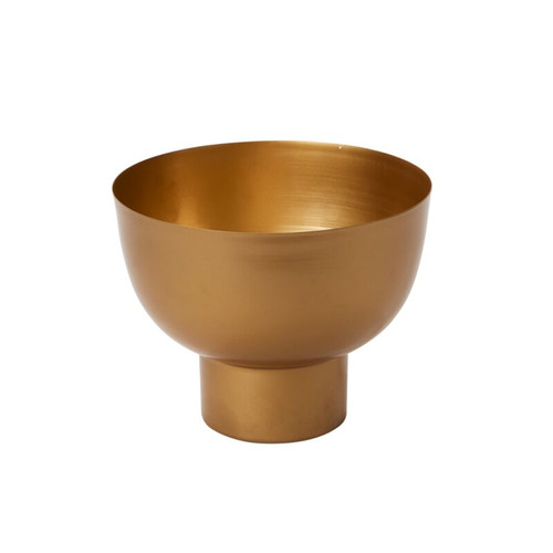 AD * Harlow Ftd Bowl 9"x7" Gold