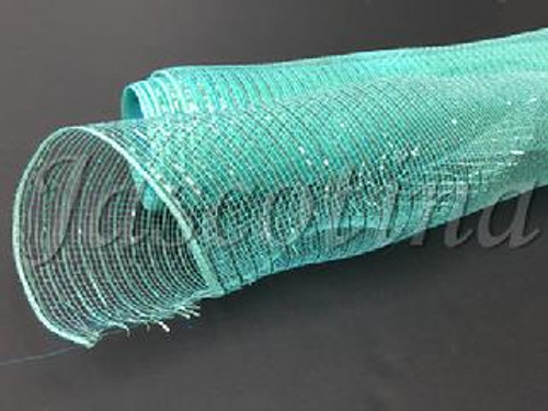 JAS *  Mesh 10"x10yd Ice Blue