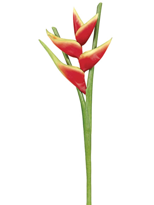 AS *  34" Heliconia Spray Orange