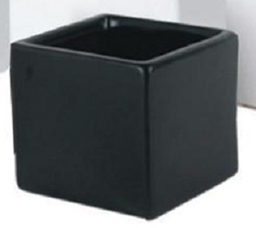 UNL *  Cube 3" High Satin Black