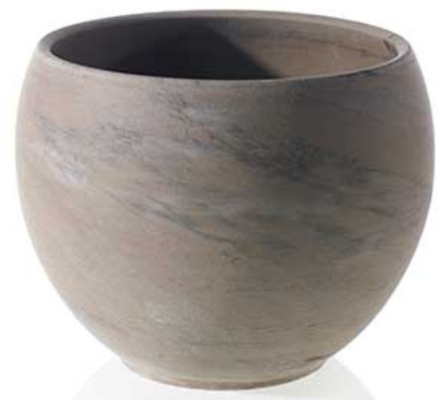 AD * Astrid Pot 7.75"x6" Grey