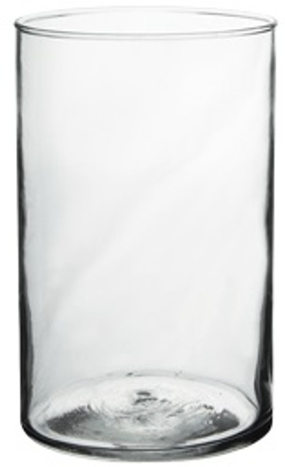 SYN * 8" Cylinder Vase Clear