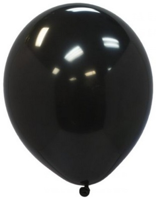 ABI *  12" Balloon 72/Pk Black