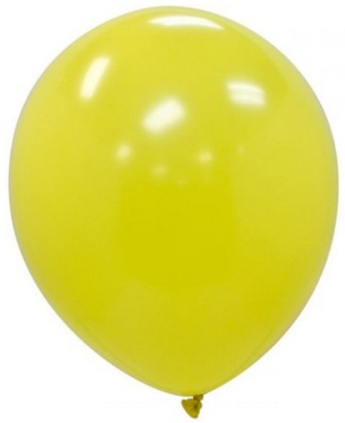 ABI *  12" Balloon 72/Pk Yellow