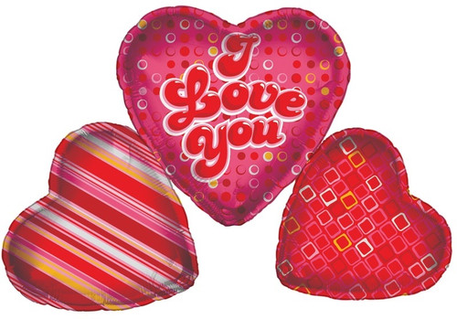 CVG-17679-36 I Love You 36" Mylar Balloon