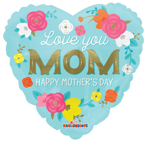 CVG 84261-18" Mylar Love you MOM