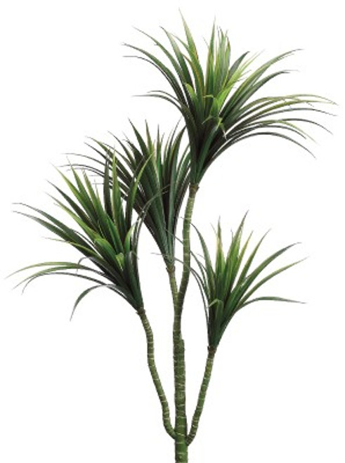 AS-PPO936-GR/RE 42" Plastic Dracena Green/Red
