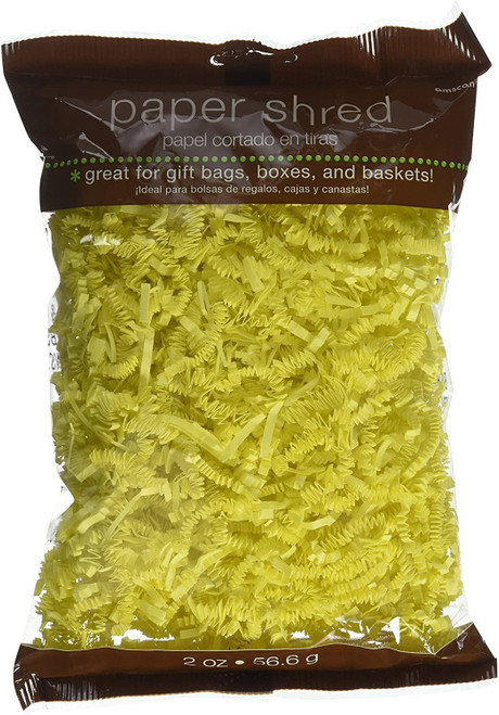 AMS *  Paper Shred 2oz Yellow