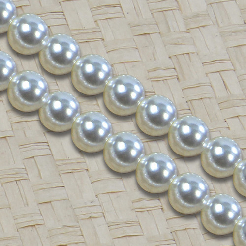 NAT * Pearl Stickers 5mm White