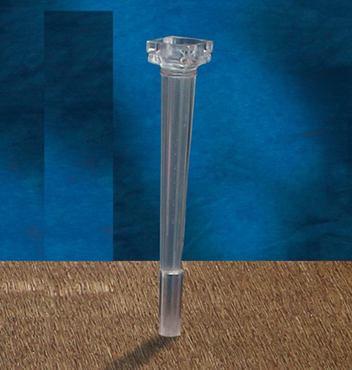 NAT * Cake Pillar 9" Clear