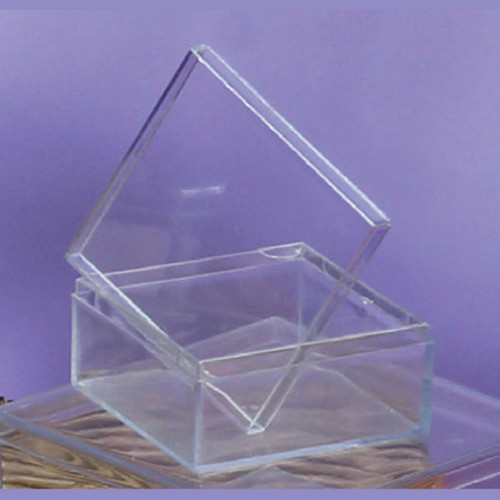 NAT * Box 2.5"x2.5"x1.25" Clear 