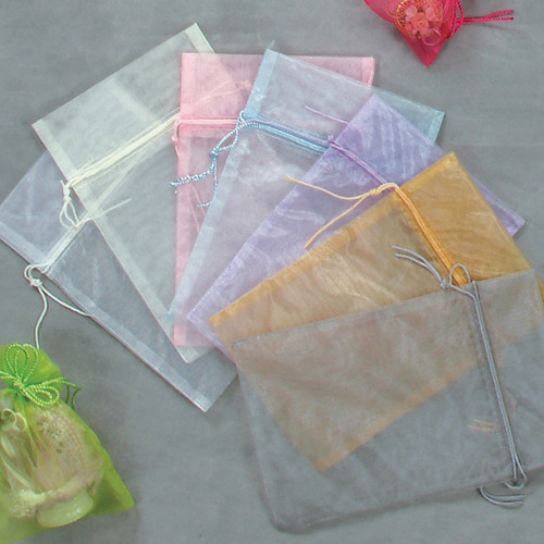 NAT * Organza Bag 6"x9" Gold