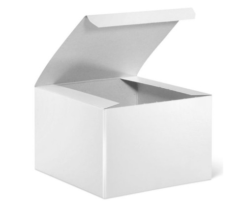 BOX * Gift Box 1pc 6"x6"x4" White