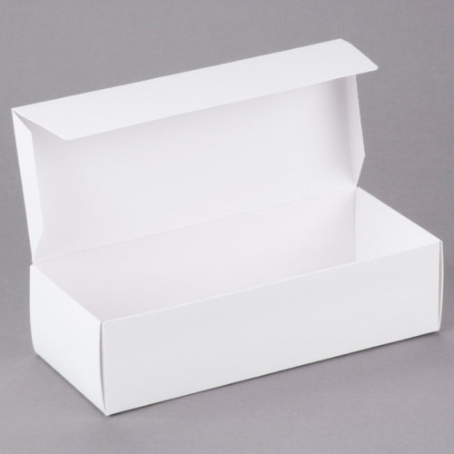 BOX-7015-000 7.25" Box Candy White Gloss