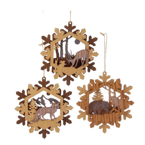 KA * 5.7" Deer/Bear/Fox Ornament