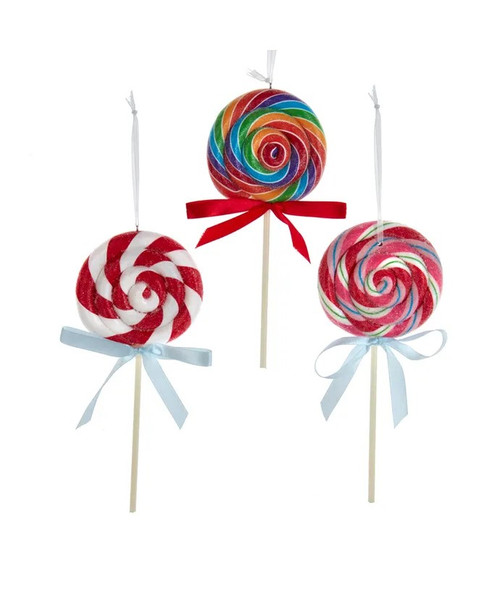 KA * 6.85" Lollipop Ornament KA * 6.85" Lollipop Ornament