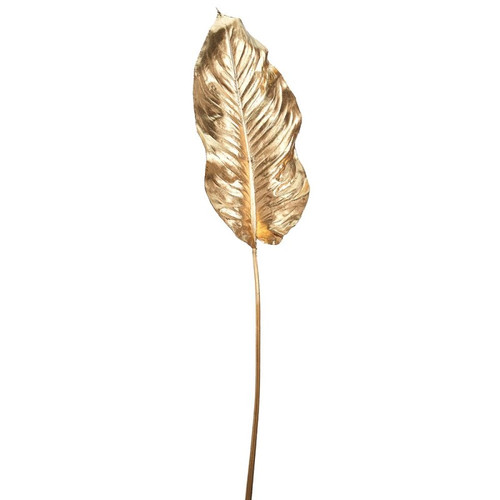 AS *  39" Met Calla Lily Leaf Gold