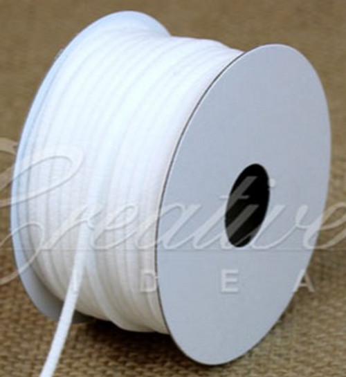 CID *  Elastic Cord 1/8"x25yds White