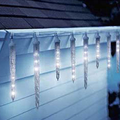 HOF-2320 10 Drop Clear Dripping Icicle Lt
