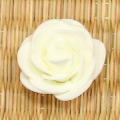 NAT * 1.75" Foam Flower Ivory