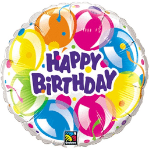 MAY-17917 Birthday 18" Mylar Balloon