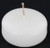 GWC * Candle Float 1.75" White