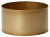 AD * Bryant Pot 7.5"x4" Gold Metal