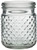 AD * Hobnail Jar 4"x 5" Clear