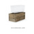 UNL *  3.5" Hi 7"x7" Square Planter