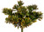 AS *  9" Succulent Grass x7 Grn Brn