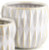 UNL *  5" Round Ceramic Pot White