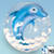 Dolphin 24" Bubble Balloon TK-208