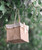 HV *  Jute Square Bag 5x5x5" Natural