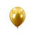 NAT * 12" Chrome Balloon Gold