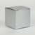 NAT * Box 2" Cube Metallic Silver