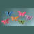 NAT * 2" Butterflies Astd Pastel