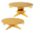 BEI *  Metallic Cake Stands Gold