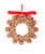 KA * 4.75" Gingerbread Boy Wreath