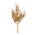 NIC *  14" Glitter Boxwood Pick Gold