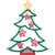 PC * 43Lt Christmas Tree w/Star