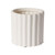 AD * Monticello Pot 5"x4.75" White