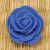 NAT * 1.75" Foam Flower Royal Blue