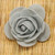 NAT * 1.75" Foam Flower Silver